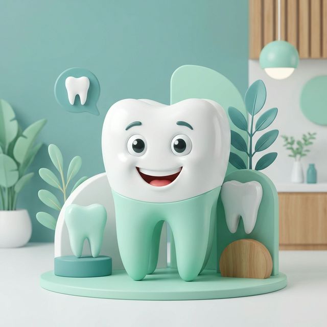 3D Dental Illustration